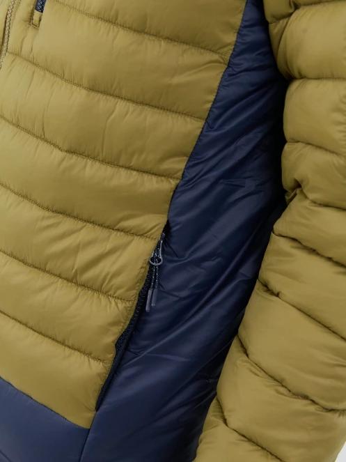 Fundango Matt Hooded Jacket męski pikowana kurtka przejściowa zielony 7