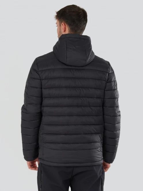 Fundango Matt Hooded Jacket męski pikowana kurtka przejściowa czarny 3