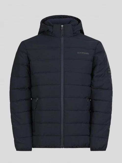 Fundango Hubble Padded Jacket męski pikowana kurtka przejściowa ciemnoniebieski 10