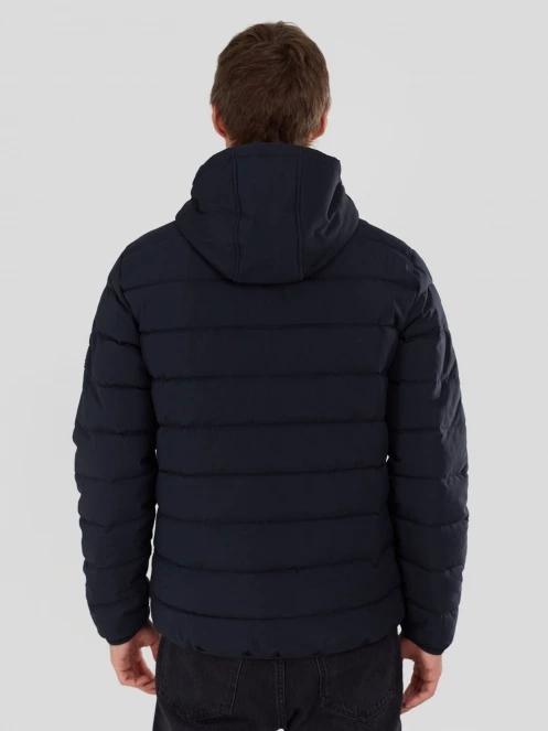 Fundango Hubble Padded Jacket męski pikowana kurtka przejściowa ciemnoniebieski 3