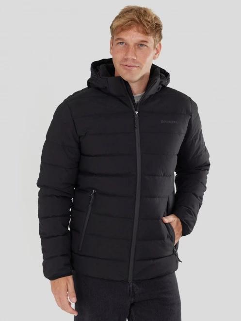 Fundango Hubble Padded Jacket męski pikowana kurtka przejściowa czarny 2
