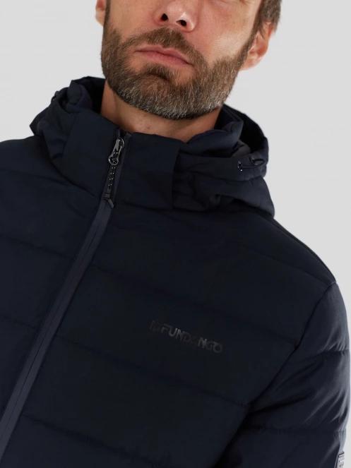 Fundango Hubble Padded Jacket męski pikowana kurtka przejściowa ciemnoniebieski 6