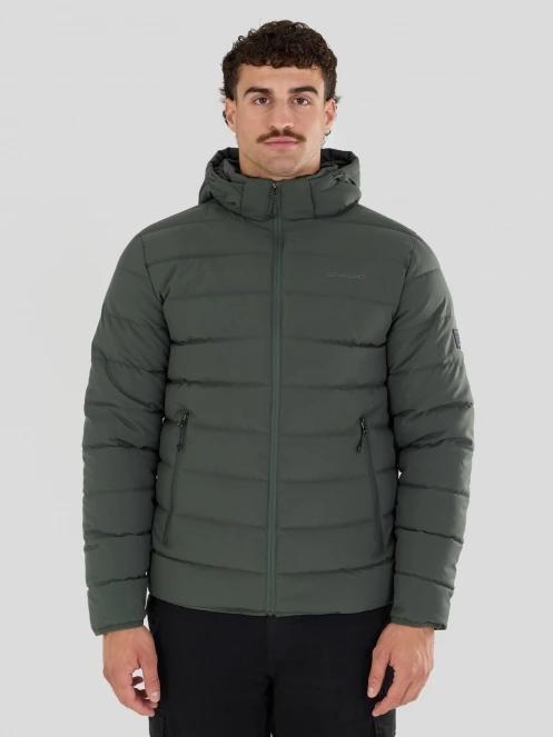 Fundango Hubble Padded Jacket męski pikowana kurtka przejściowa czarny 2
