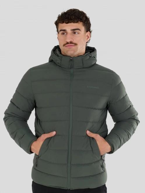 Fundango Hubble Padded Jacket męski pikowana kurtka przejściowa czarny 6