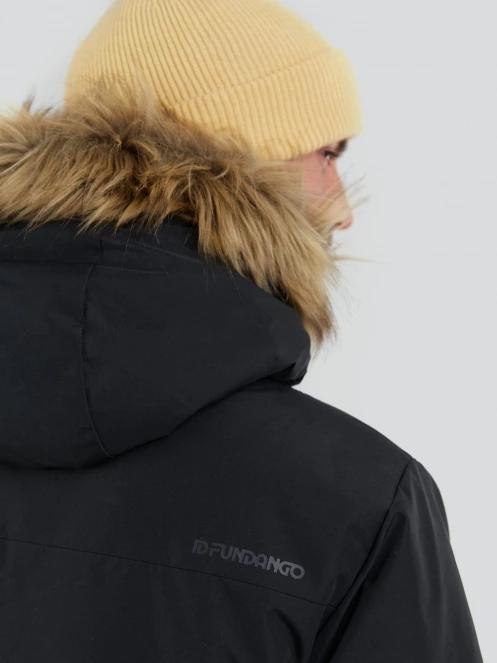 Fundango Venture Parka Jacket męski kurtka zimowa czarny 7