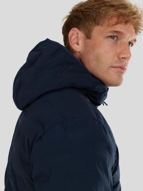 Fundango Smoke Eco Hooded Jacket męski kurtka na wycieczki ciemnoniebieski 6