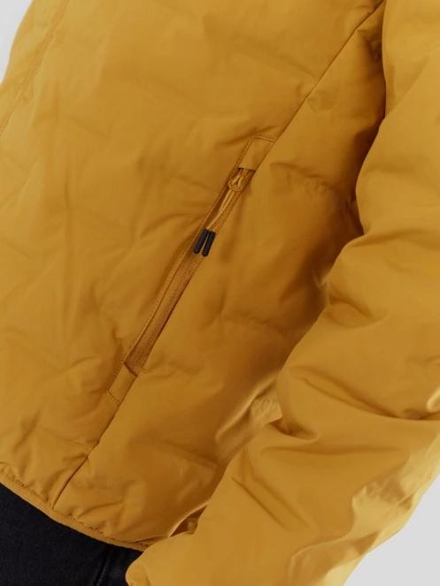 Fundango Smoke Eco Hooded Jacket męski kurtka na wycieczki żółty 7