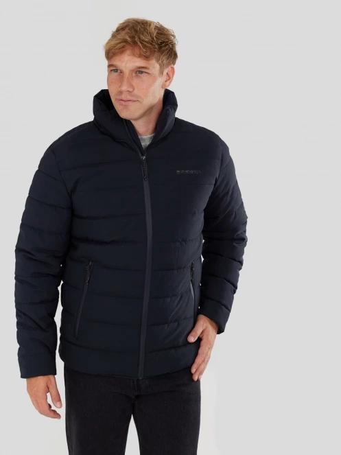 Fundango Arson Padded Jacket męski pikowana kurtka przejściowa ciemnoniebieski 2