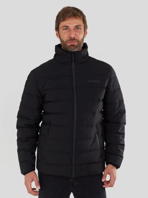 Fundango Arson Padded Jacket męski pikowana kurtka przejściowa czarny 2