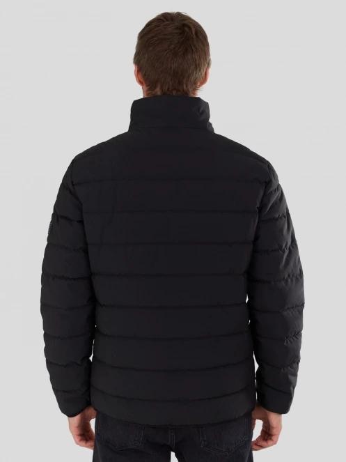 Fundango Arson Padded Jacket męski pikowana kurtka przejściowa czarny 3