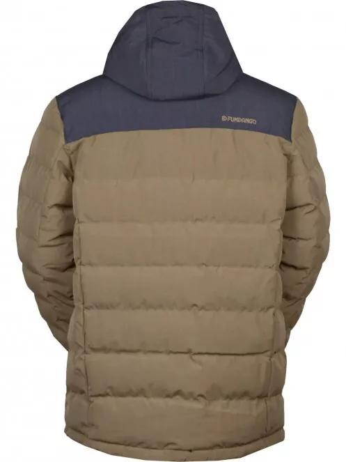 Fundango Passat Padded Jacket męski kurtka wyjściowa brąz 9