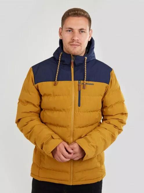 Fundango Passat Padded Jacket męski kurtka wyjściowa żółty 2