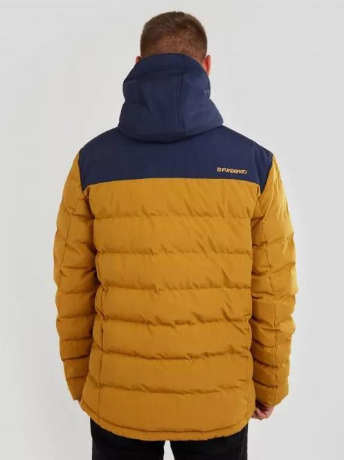 Fundango Passat Padded Jacket męski kurtka wyjściowa żółty 3