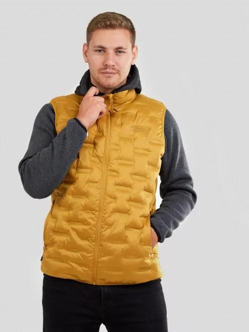 Fundango Smoke Vest męski kamizelka żółty 2