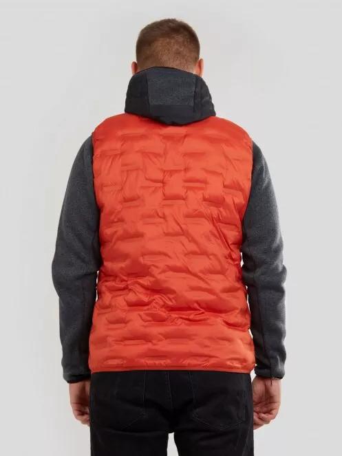 Fundango Smoke Vest męski kamizelka pomarańczowy 3