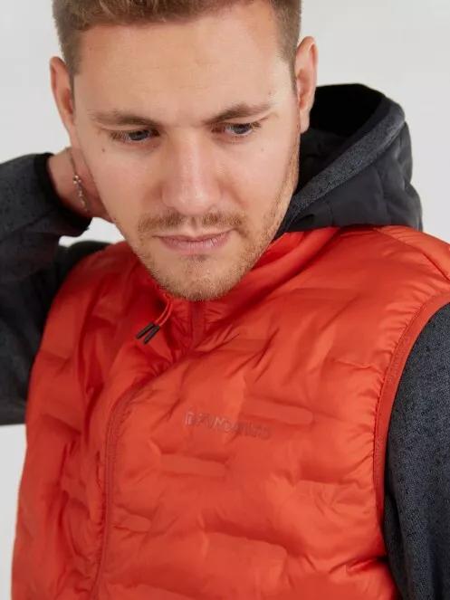 Fundango Smoke Vest męski kamizelka pomarańczowy 4