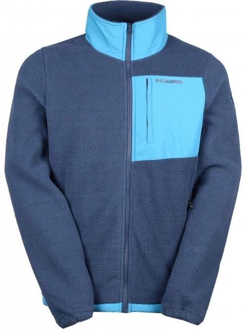 Fundango Haven Hybrid Jacket męski bluza z polaru niebieski 5