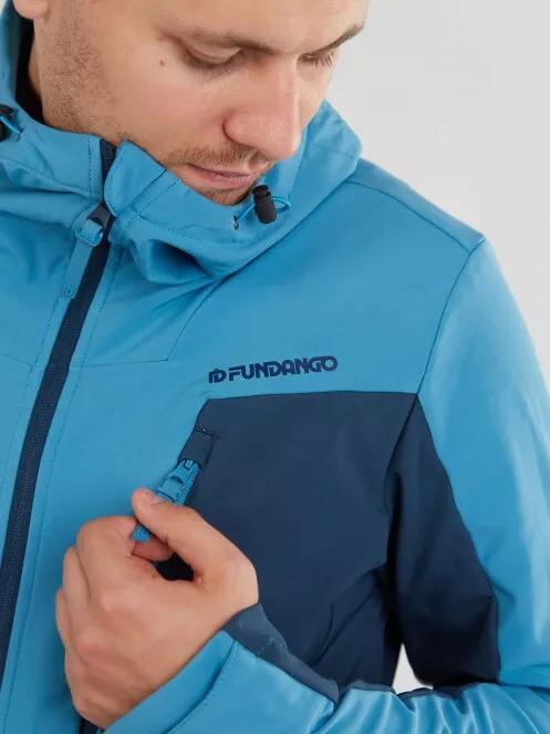 Fundango Rauris Softshell Jacket M męski kurtka softshell jasnoniebieski 5