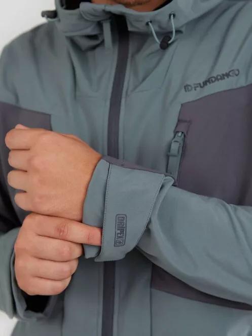 Fundango Rauris Softshell Jacket M męski kurtka softshell szary 6