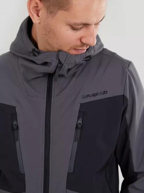 Fundango Rauris Softshell Jacket M męski kurtka softshell czarny 5