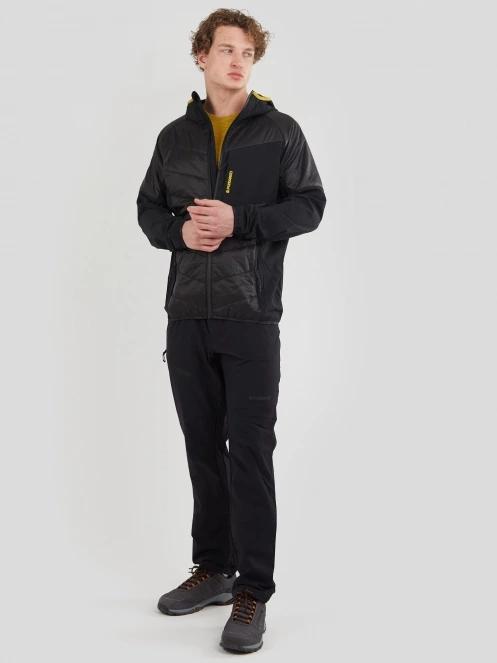 Fundango Gaara Hybrid Jacket męski kurtka softshell czarny 4