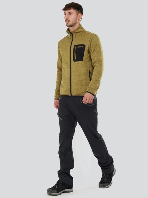 Fundango Jefferson Fleece Jacket męski bluza z polaru zielony 4