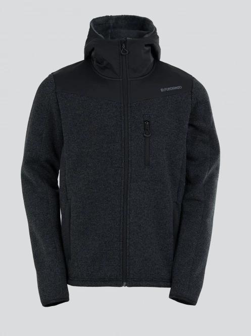 Fundango Ashford Insulated Fleece Jacket męski bluza z polaru szary 9