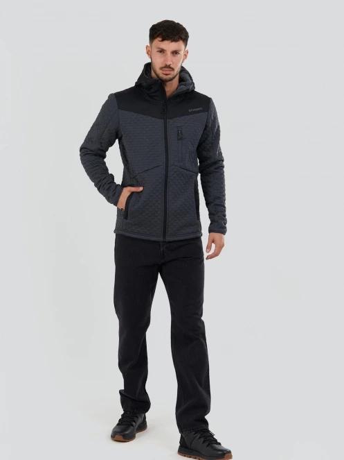 Fundango Ashford Insulated Fleece Jacket męski bluza z polaru szary 4