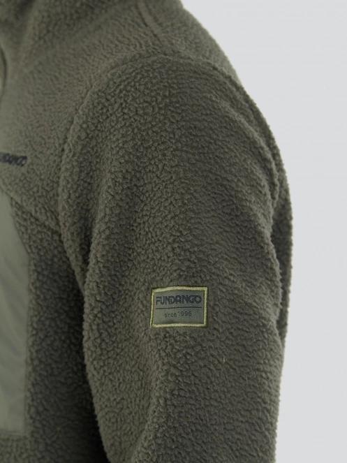 Fundango Haven Hybrid Jacket męski sweter zielony 6