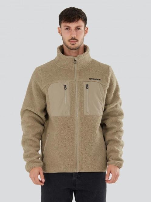 Fundango Haven Hybrid Jacket męski sweter piasek 2