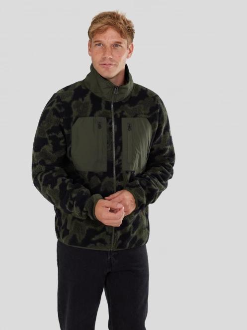 Fundango Haven Hybrid Jacket męski hybrydowa warstwa pośrednia czarny 5