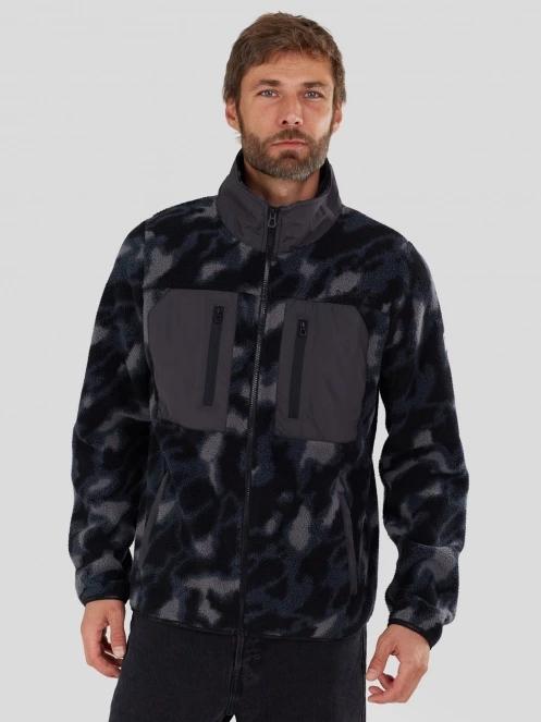 Fundango Haven Hybrid Jacket męski hybrydowa warstwa pośrednia czarny 2