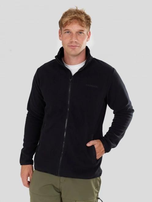 Fundango Nestor II Fleece Jacket męski bluza z polaru czarny 2