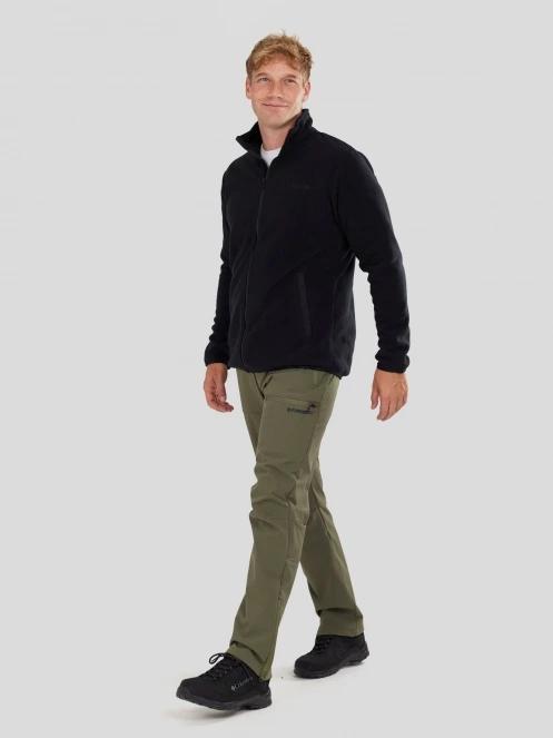 Fundango Nestor II Fleece Jacket męski bluza z polaru czarny 4