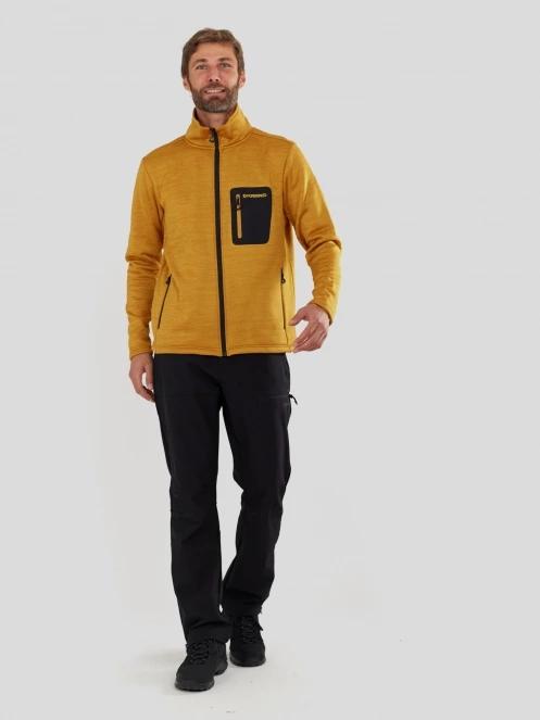 Fundango Revolution Fullzip Fleece męski bluza z polaru żółty 4