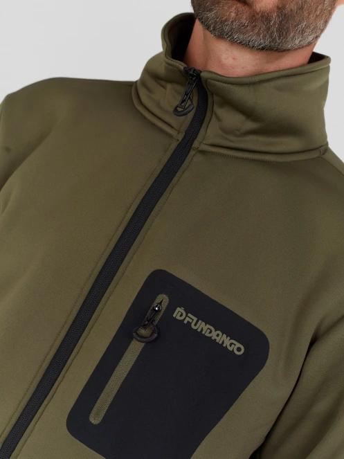 Fundango Revolution Fullzip Fleece męski bluza z polaru zielony 5