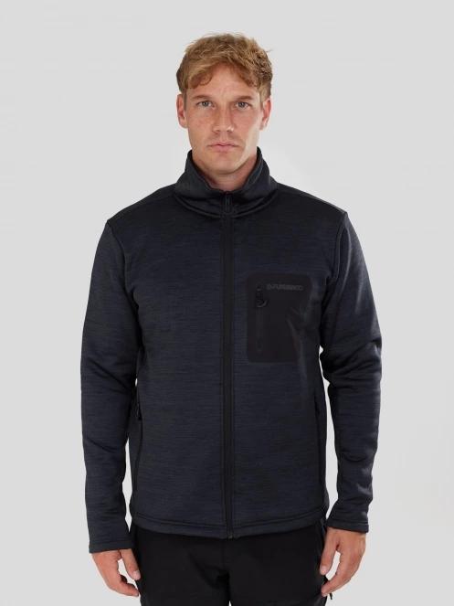 Fundango Revolution Fullzip Fleece męski bluza z polaru czarny 2