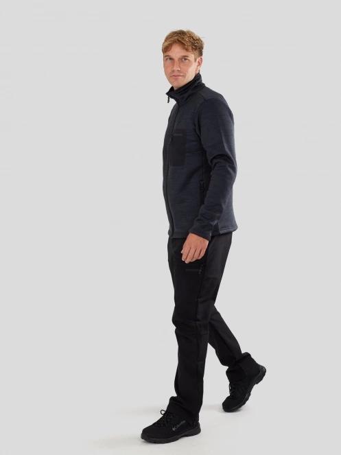 Fundango Revolution Fullzip Fleece męski bluza z polaru czarny 4