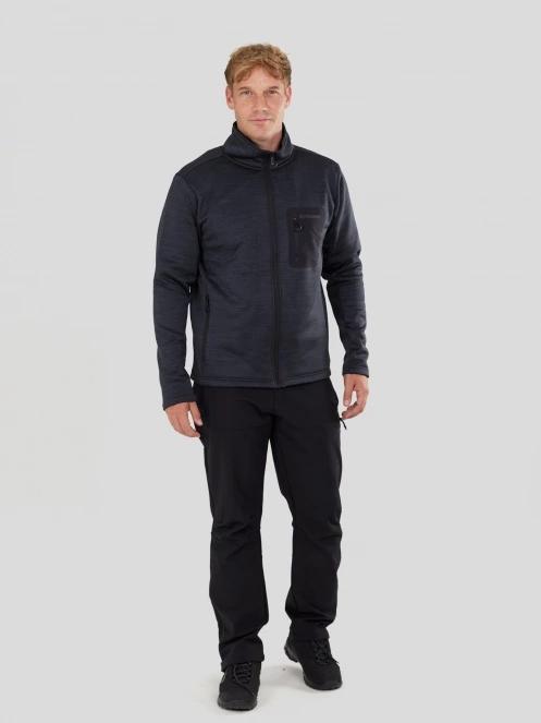 Fundango Revolution Fullzip Fleece męski bluza z polaru czarny 5