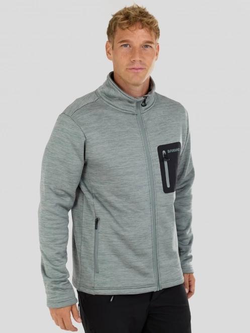 Fundango Revolution Fleece Jacket męski bluza z polaru zielony 5
