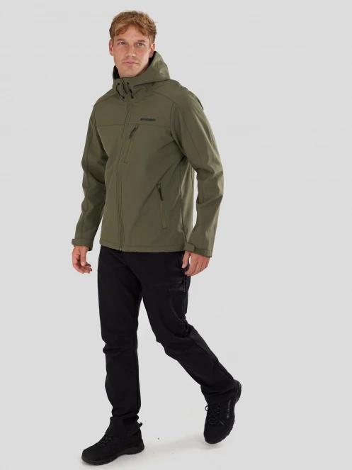 Fundango Fairbanks Softhsell Jacket męski kurtka softshell oliwka 5