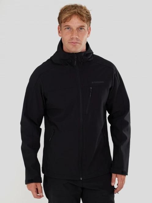 Fundango Fairbanks Softhsell Jacket męski kurtka softshell czarny 2