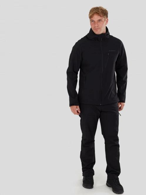 Fundango Fairbanks Softhsell Jacket męski kurtka softshell czarny 4