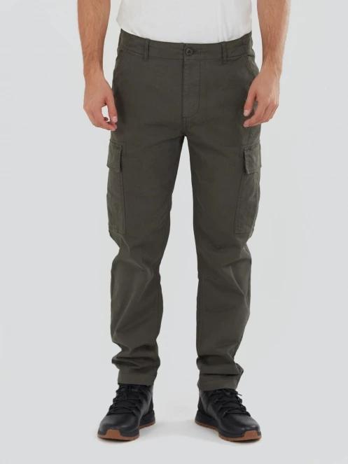 Fundango Chuck Cargo Pants męski spdnie cargo oliwka 2