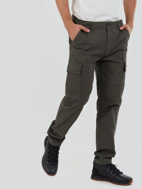 Fundango Chuck Cargo Pants męski spdnie cargo oliwka 4