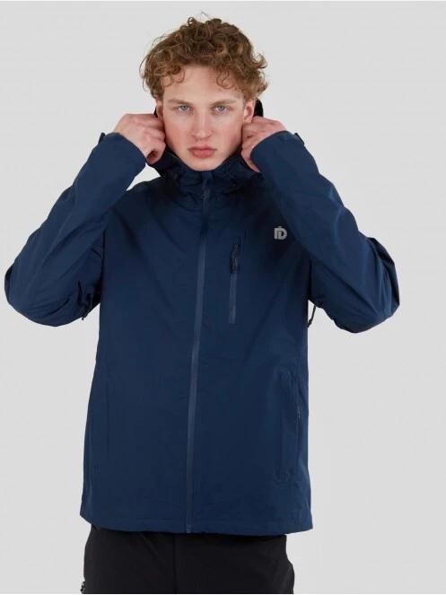 Fundango Piorini Waterproof jacket męski plaszcz przeciwdeszczowy ciemnoniebieski 5