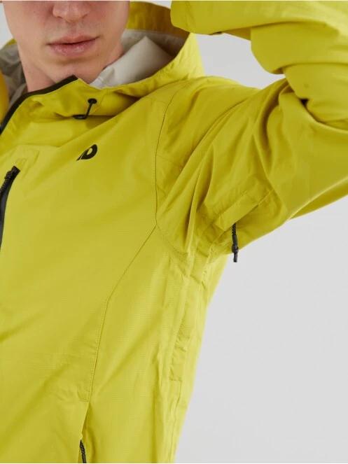 Fundango Piorini Waterproof jacket męski plaszcz przeciwdeszczowy żółty 7