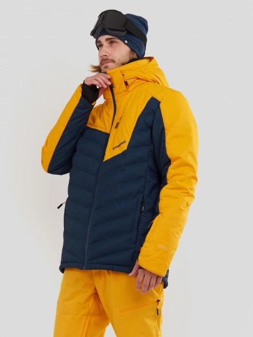 Fundango Willow Padded Jacket męski kurtka narciarska pomarańczowy 4