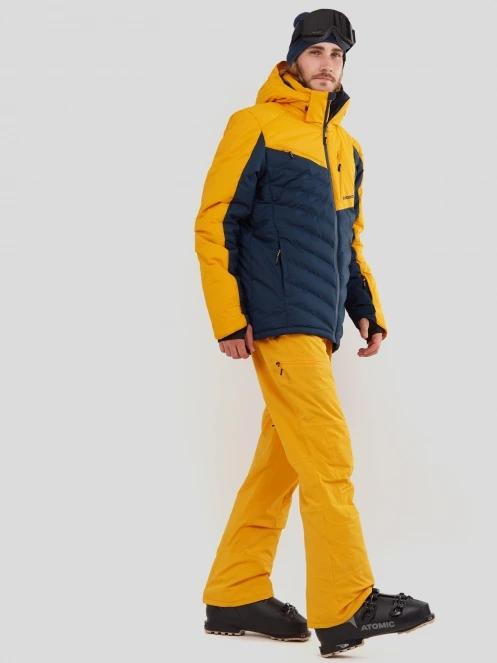 Fundango Willow Padded Jacket męski kurtka narciarska pomarańczowy 5