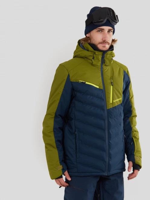 Fundango Willow Padded Jacket męski kurtka narciarska zielony 2